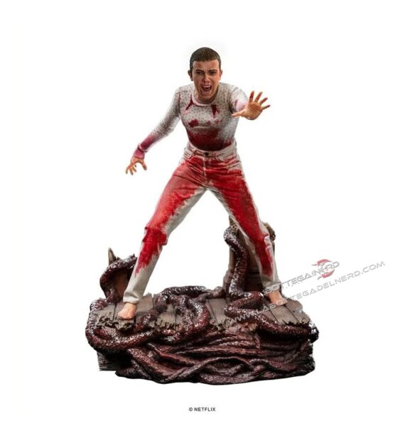 Eleven Stranger Things Art Scale Statue 1 10 Eleven 18cm