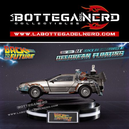 Back to the Future II - Floating DeLorean Deluxe Version 20cm
