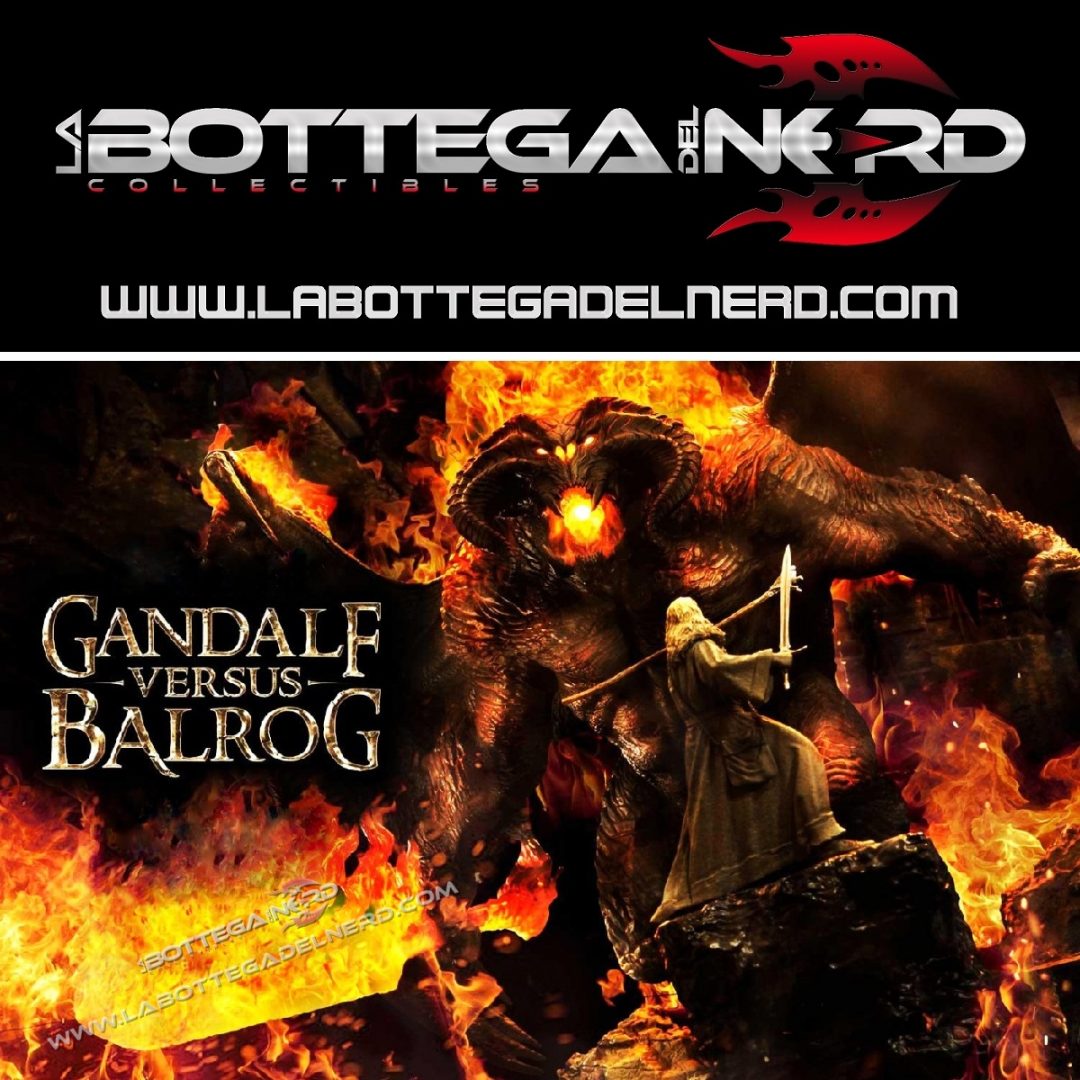 IL SIGNORE DEGLI ANELLI - LAMPADA: THE BALROG VS GANDALF 41 CM (Lam