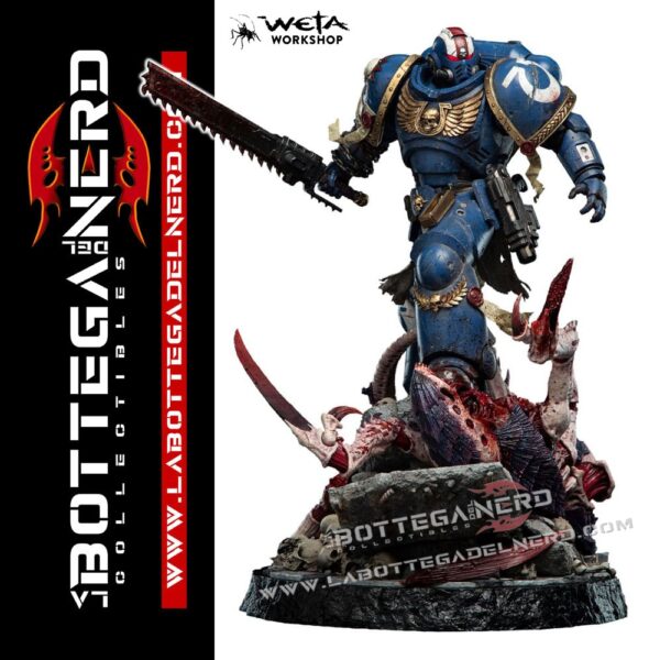 Warhammer 40K Space Marine 2 - Statue Lieutenant Titus Battleline 63cm