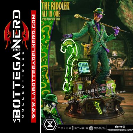 DC Comics - Elite Statue 1/3 The Riddler All In One 74cm