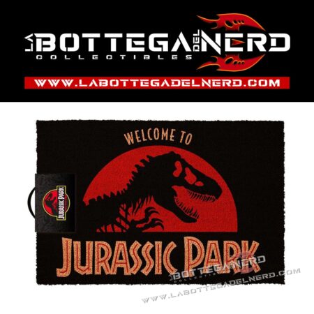 ZERBINO IN FIBRA – JURASSIC PARK 60×40