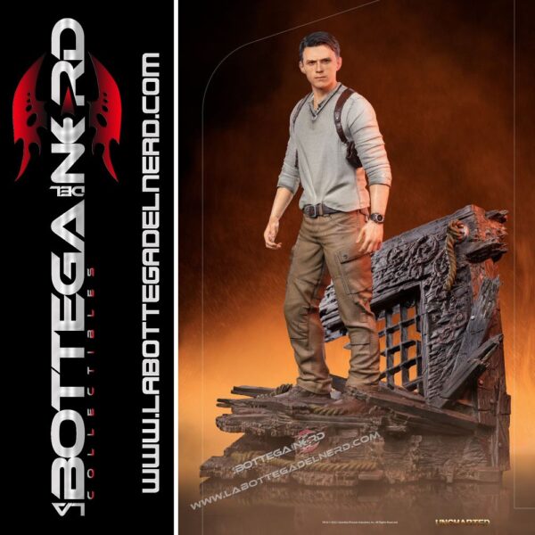 Nathan Drake Deluxe Uncharted 1:10 Scale Statue by Iron Studios