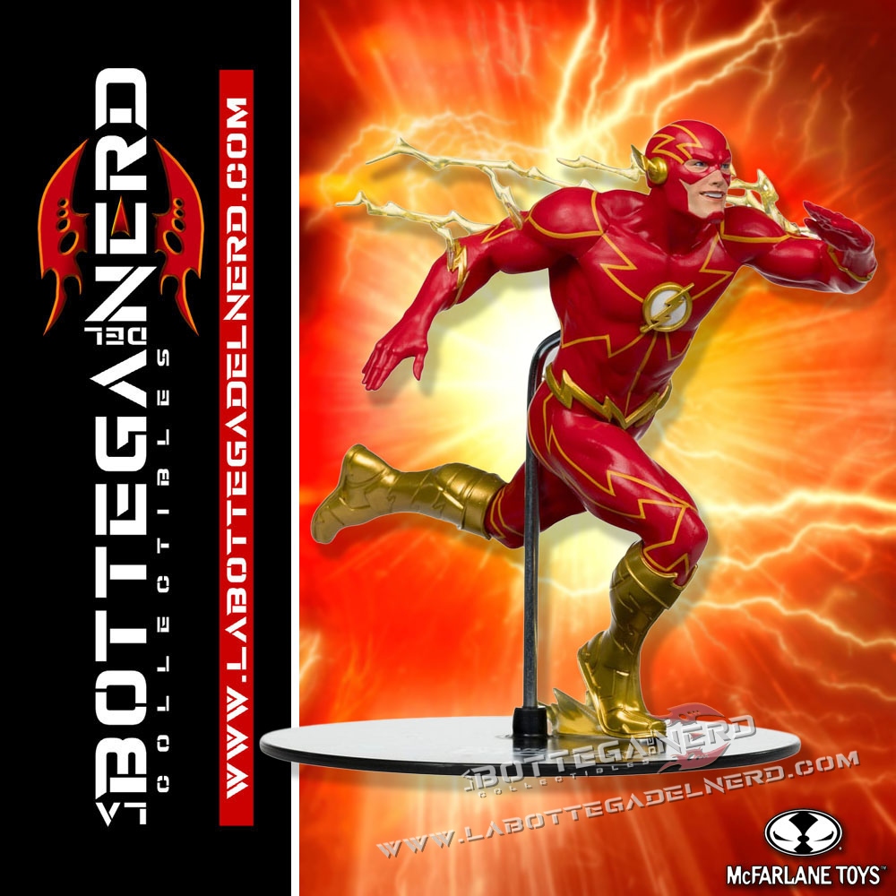 DC Direct - Statue 1/6 The Flash by Jim Lee 20cm