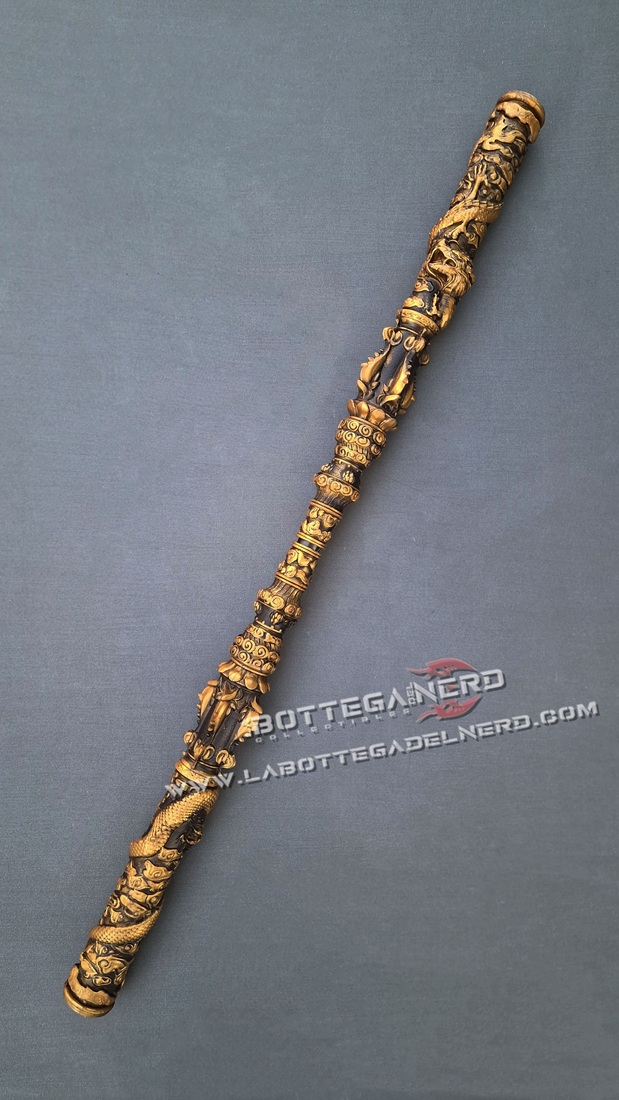 Black Myth Wukong - Ruyi Jingu Bang "Il Bastone di Wukong" Retrattile 166cm - immagine 2