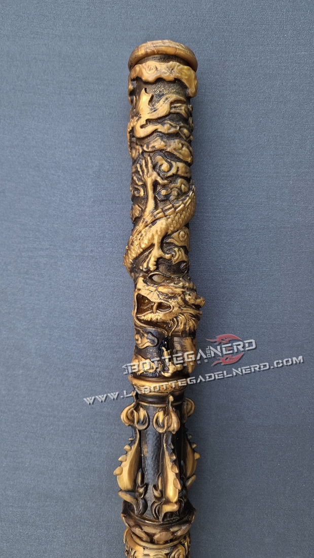 Black Myth Wukong - Ruyi Jingu Bang "Il Bastone di Wukong" Retrattile 166cm - immagine 4