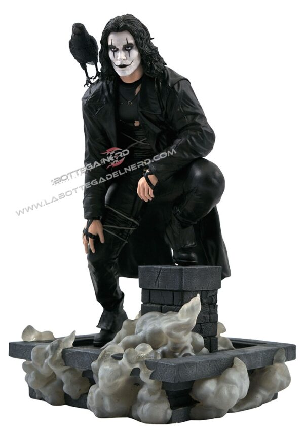 The Crow - The Crow (Rooftop) Gallery Diorama 25cm