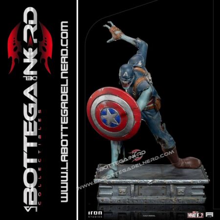 What If...? - Statue 1/10 Captain America Zombie 22cm