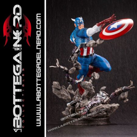 Marvel Comics - Fine Art Statue 1/6 Captain America 36cm