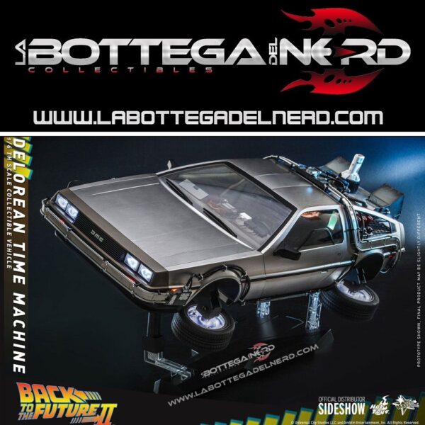 Back to the Future II - Masterpiece 1/6 DeLorean Time Machine 72cm