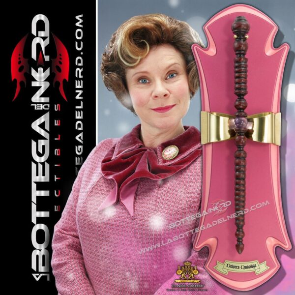 HARRY POTTER- Bacchetta magica Dolores Umbridge Deluxe 27cm