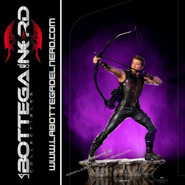 The Infinity Saga - BDS Statue 1/10 Hawkeye Battle of NY 23cm