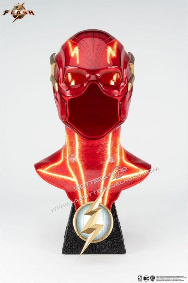 The Flash Movie - Replica 1/1 Scale The Flash Cowl 70cm