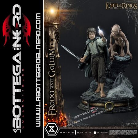 Lord of the Rings - Statua 1/4 Frodo & Gollum 46cm
