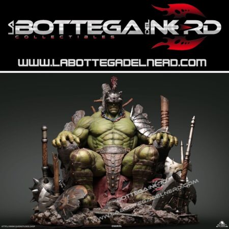 Marvel - Statua Hulk on Throne Queen Studios Premium 67cm