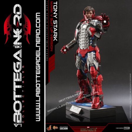 Iron Man 2 - Action Figure 1/6 Tony Stark (Mark V Suit Up Version) 31cm