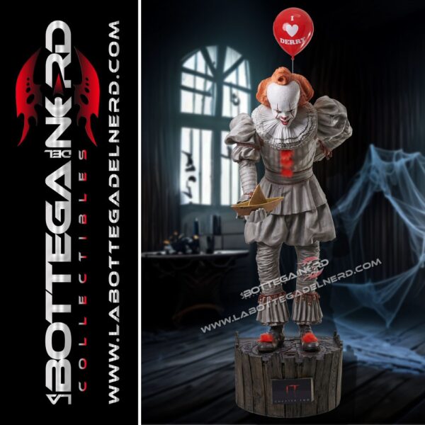 IT - Pennywise Life Size Statue (Dimensioni reali) 189cm