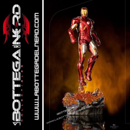 The Infinity Saga - BDS Statue 1/10 Iron Man Battle of NY 28cm