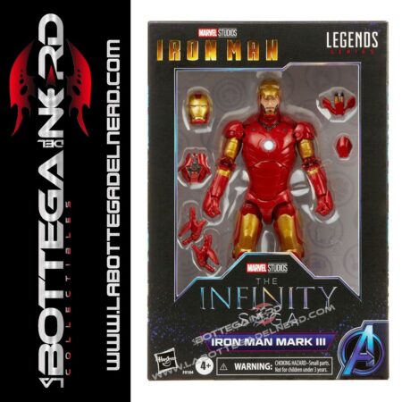 The Infinity Saga Marvel Legends - Action Figure Iron Man Mark III 15cm