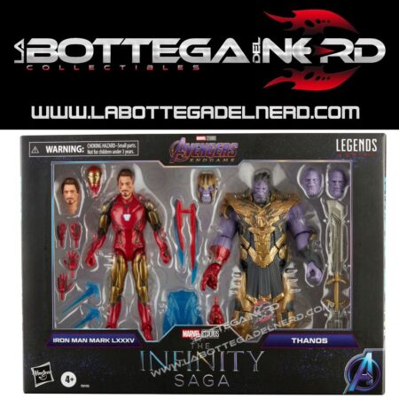 The Infinity Saga Marvel Legends - 2-Pack Iron Man & Thanos 15cm