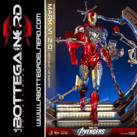 Marvel The Avengers - Action Figure 1/6 Iron Man Mark VI with Suit-Up 32cm