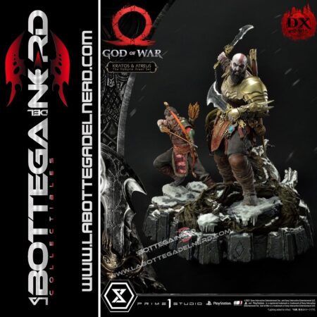 God of War – Masterline Statua Kratos & Atreus Valkyrie (DELUXE) 72cm