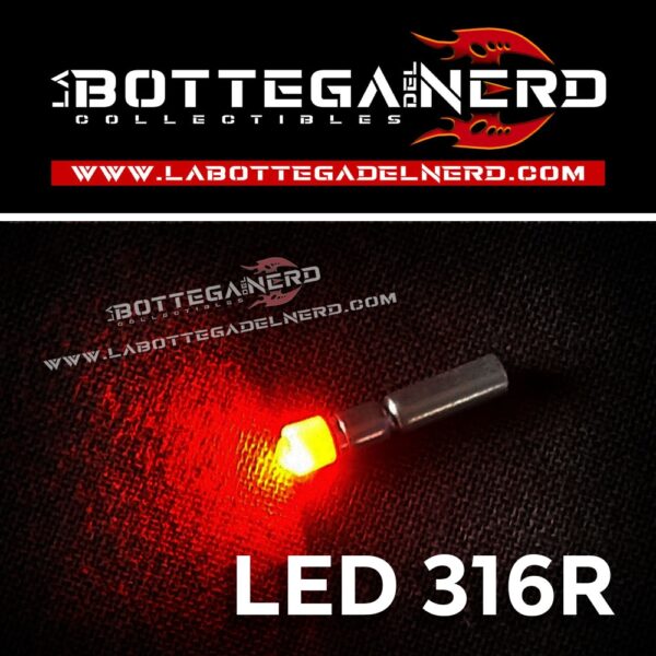 LUCE LED 316R 3.0x16mm (For Pop Up Parade Berserker Armor)