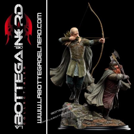 The Lord of the Rings - Statua 1/6 Legolas and Gimli at Amon Hen 46cm