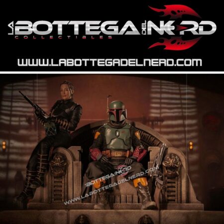 Star Wars The Mandalorian - Deluxe 1/10 Boba Fett & Fennec on Throne