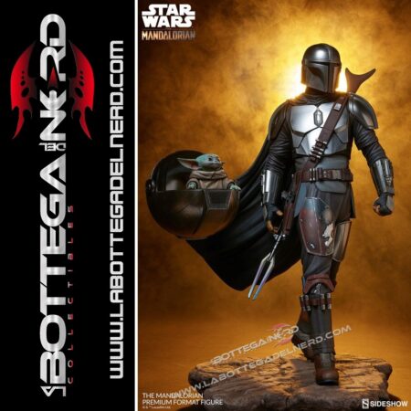 The Mandalorian sideshow statue