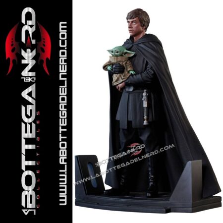 The Mandalorian - Premier Collection 1/7 Luke Skywalker & Grogu 25cm