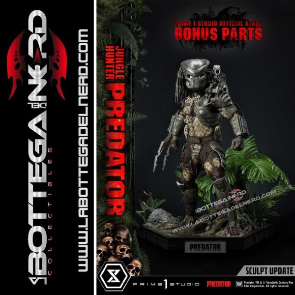 Predator - Statue 1/3 Jungle Hunter Predator BONUS DELUXE 90cm