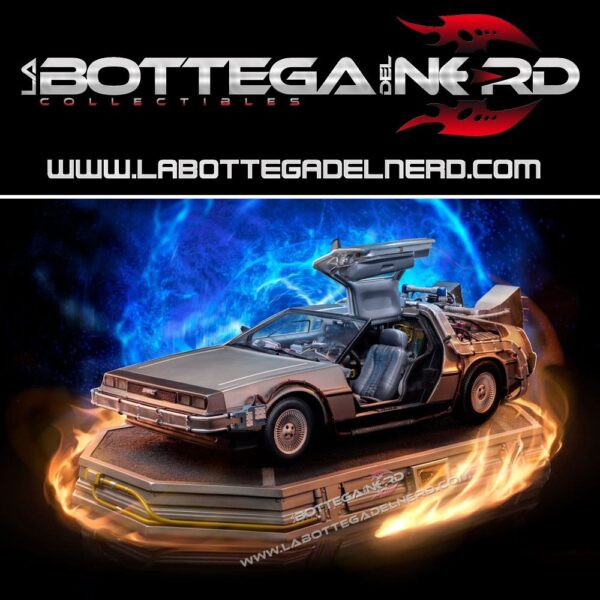 Back to the Future - Statue 1/10 DeLorean 53cm