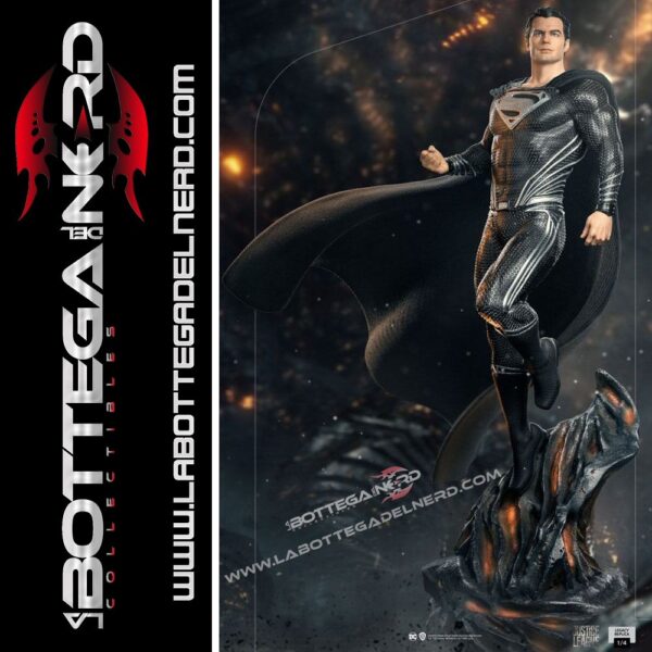 Zack Snyder's Justice League - Statue 1/4 Superman Black Suit 69cm