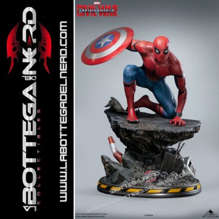 Marvel - Statua Queen Studios Spider-Man Civil-War Regular 40cm