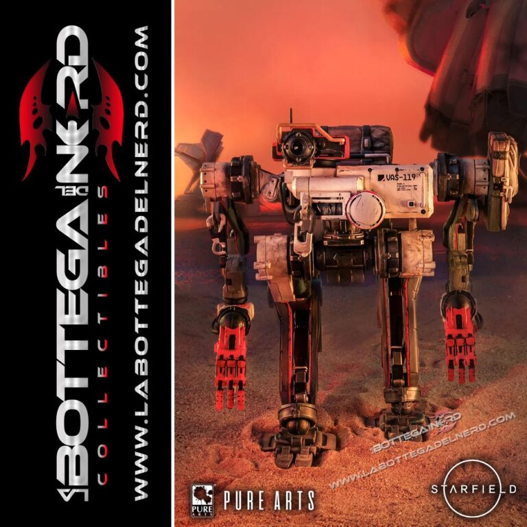 Vasco Starfield Statue Vasco Robot 16 Scale Articulated 30cm