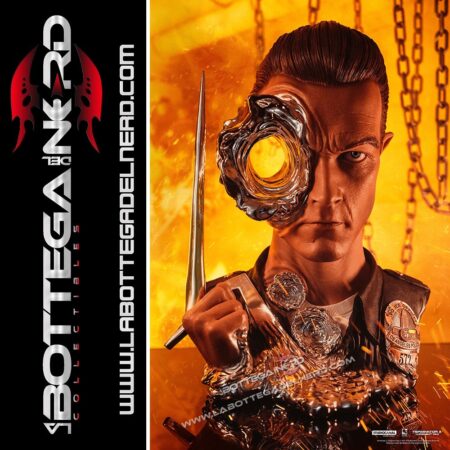 Terminator 2 - Bust T-1000 Art Mask Deluxe Version 44cm