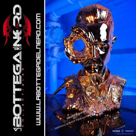 Terminator 2 - Bust T-1000 Art Mask Liquid Metal Version 44cm