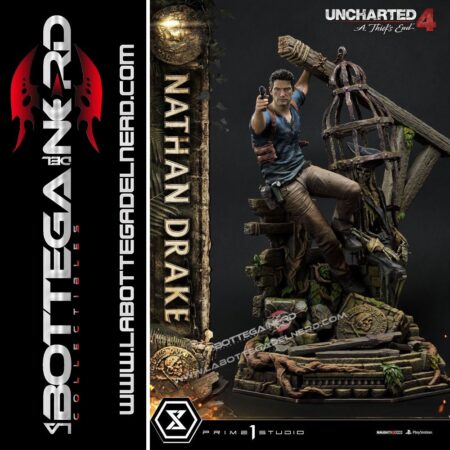 Uncharted 4 - U.P. Premium Masterline Statua 1/4 Nathan Drake 69cm