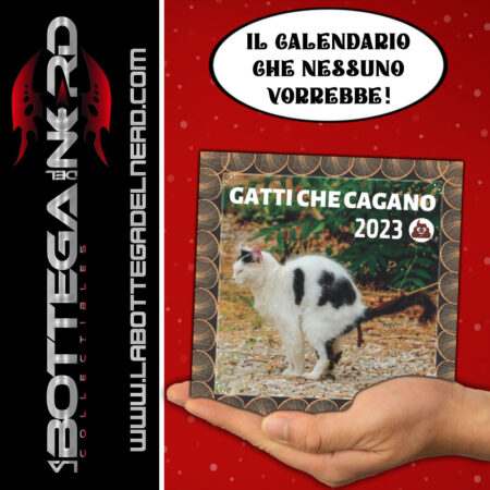 IDEA REGALO - Calendario umoristico GATTI CHE CAGANO 2023