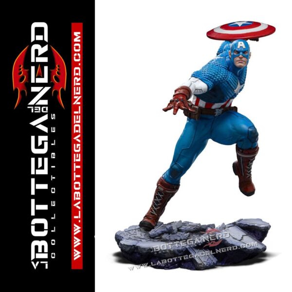 Marvel - BDS Statue 1/10 Captain America 22cm