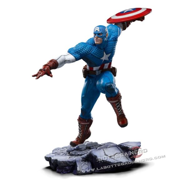 Marvel - BDS Statue 1/10 Captain America 22cm