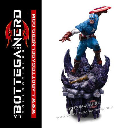 Marvel - BDS Statue 1/10 Captain America Deluxe 34cm
