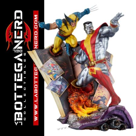 Marvel - Statue Fastball Special: Colossus and Wolverine 46cm