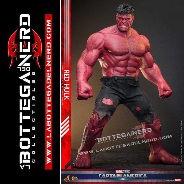 Captain America: Brave New World - Action Figure Red Hulk 47cm