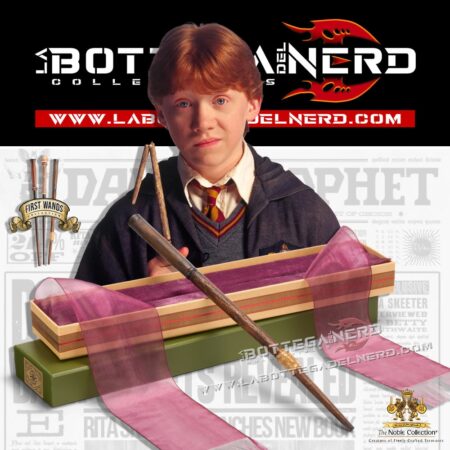 HARRY POTTER - Prima Bacchetta magica di Ron Weasley (Custodia Ollivander)