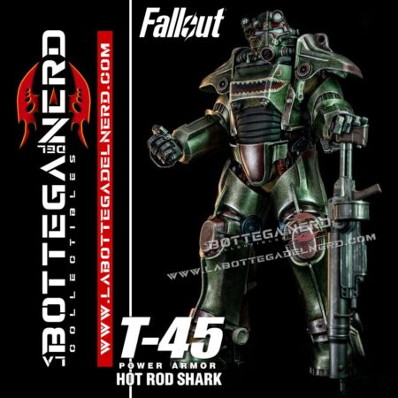 Fallout - Action Figure 1/6 T-45 Hot Rod Shark Power Armor 37cm