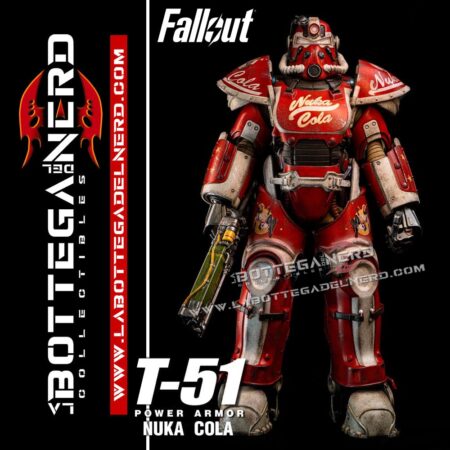 Fallout - Action Figure 1/6 T-51 Nuka Cola Power Armor 37cm