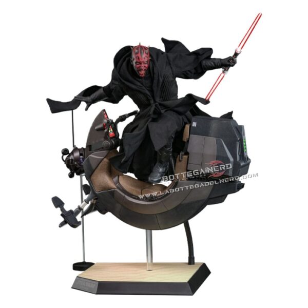 Star Wars Episode I - Action Figure 1/6 Darth Maul with Sith Speeder 29cm