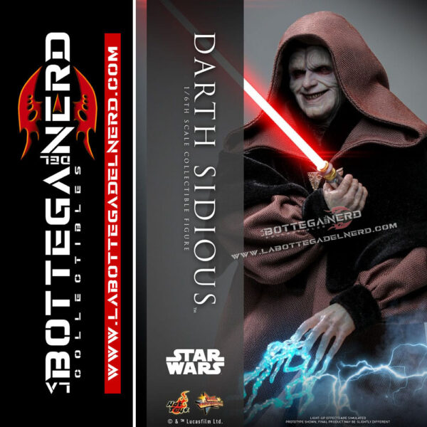 Star Wars - Masterpiece Action Figure 1/6 Darth Sidious 29cm